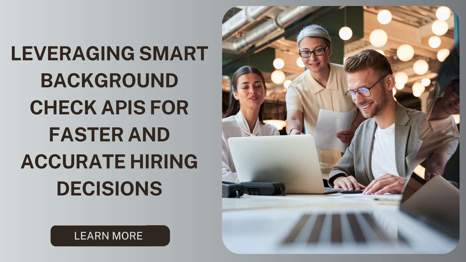Enhancing Hiring Efficiency with Smart Background Check APIs