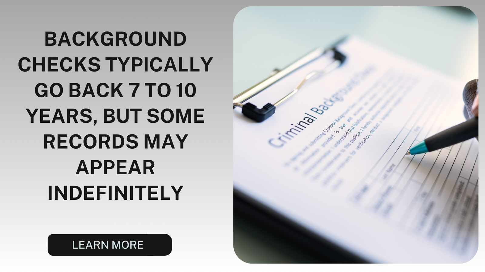 How Far Back Does a Background Check Go? Key Insights on Legal Timeframes